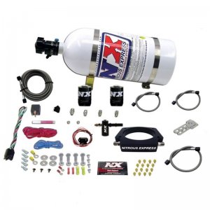 Chevrolet Corvette C7 Nitrous Oxide Kit - Nitrous Express - Nitrous Plate Kit (50-300HP) w/10lb Bottle - 2014