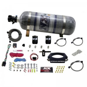 Chevrolet Corvette C7 Nitrous Oxide Injection System Kit - Nitrous Express - Plate System with Spraybarless Technology - 2014