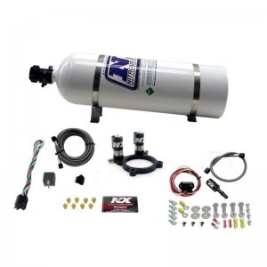 Ford Mustang Nitrous Oxide Kit - Nitrous Express - V6 Nitrous Plate Kit - `11-`14