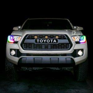 Toyota Tacoma Headlight DRL Kit - ORACLE Lighting - Dynamic ColorSHIFT RGBW - `16-`21