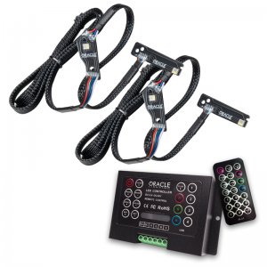 Nissan GT-R Headlight DRL Upgrade Kit - ORACLE Lighting - ColorSHIFT 2 - RGB+W - `15-`21