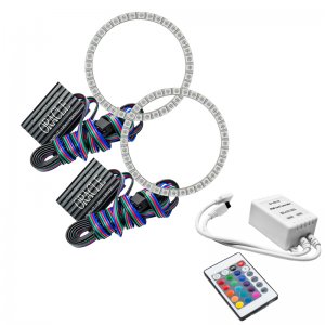 Toyota Tacoma Headlight Halo Kit - ORACLE Lighting - ColorSHIFT w/ Simple Controller - `16-`18