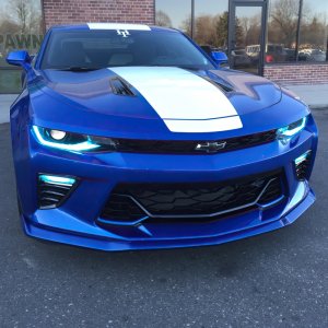Chevrolet Camaro Headlight DRL Upgrade Kit - ORACLE Lighting - ColorSHIFT RGB+W - `16-`18