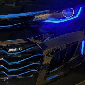 Chevrolet Camaro Headlight DRL Upgrade Kit - ORACLE Lighting - ColorSHIFT RGB+W - `16-`18
