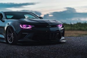 Chevrolet Camaro Headlight DRL Upgrade Kit - ORACLE Lighting - ColorSHIFT RGB+W - `16-`18