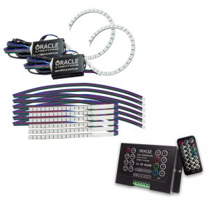 Ford Mustang Headlight Kit - ORACLE Lighting - ColorSHIFT 2.0 w/ Halos - `18-`21