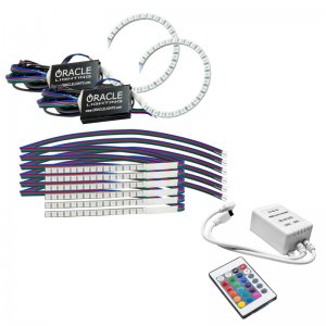 Ford Mustang Headlight Kit - ORACLE Lighting - ColorSHIFT w/ Simple Controller - `18-`21