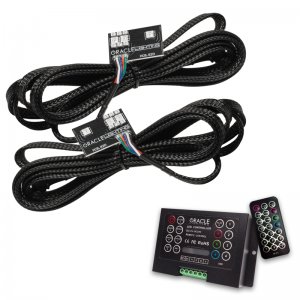 Chevrolet Corvette C8 Headlight DRL Upgrade Kit - ORACLE Lighting - ColorSHIFT RGB+A - `20-`21