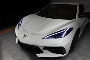 Chevrolet Corvette C8 Headlight DRL Kit - ORACLE Lighting - ColorSHIFT RGB+A - `20-`21