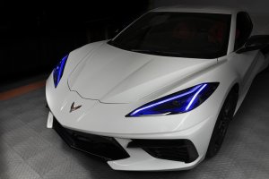 Chevrolet Corvette C8 Headlight DRL Kit - ORACLE Lighting - ColorSHIFT RGB+A - `20-`21