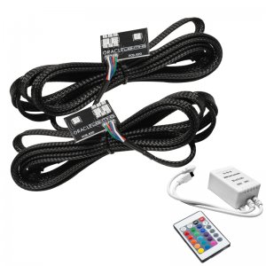 Chevrolet Corvette C8 Headlight DRL Kit - ORACLE Lighting - ColorSHIFT RGB+A - `20-`21