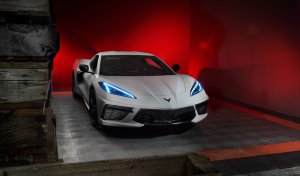 Chevrolet Corvette C8 Headlight DRL Kit - ORACLE Lighting - ColorSHIFT RGB+A - `20-`21