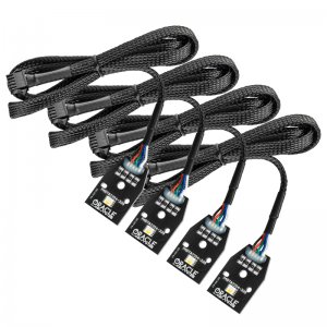 Dodge Charger Headlight Upgrade Kit - ORACLE Lighting - ColorSHIFT RGB+W - `15-`21