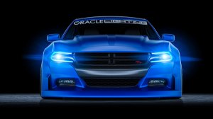 Dodge Charger Headlight Upgrade Kit - ORACLE Lighting - ColorSHIFT RGB+W - `15-`21
