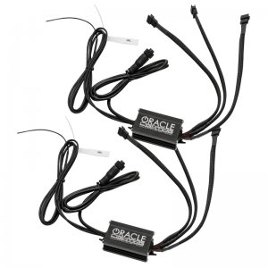 Dodge Charger Headlight Upgrade Kit - ORACLE Lighting - ColorSHIFT RGB+W DRL Kit - `15-`18