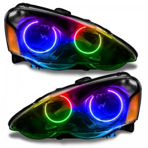 Acura RSX Headlight Halo Kit - ORACLE Lighting - ColorSHIFT Halo Kit w/o Controller - ColorSHIFT - `02-`04