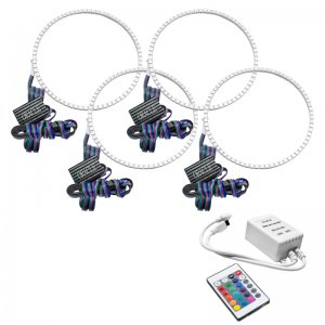 Chrysler 300C Headlight Halo Kit - ORACLE Lighting - ColorSHIFT w/ Simple Controller - ColorSHIFT - `05-`10