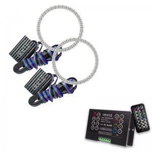 Ford Mustang Headlight Halo Kit - ORACLE Lighting - ColorSHIFT w/ 2.0 Controller - `15-`17