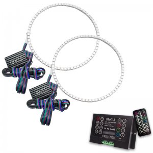 Ford Mustang Headlight Halo Kit - ORACLE Lighting - ColorSHIFT w/ 2.0 Controller - ColorSHIFT - `05-`09