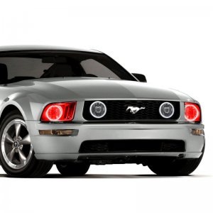 Ford Mustang Headlight Halo Kit - ORACLE Lighting - ColorSHIFT w/ BC1 Controller - `05-`09