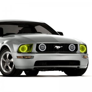 Ford Mustang Headlight Halo Kit - ORACLE Lighting - ColorSHIFT w/ BC1 Controller - `05-`09