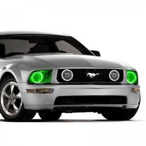 Ford Mustang Headlight Halo Kit - ORACLE Lighting - ColorSHIFT w/ BC1 Controller - `05-`09