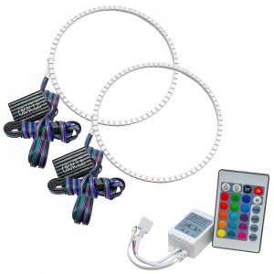 Ford Mustang Headlight Halo Ring Kit - ORACLE Lighting - Simple Controller, SMD LED - ColorSHIFT - `05-`09