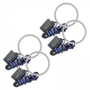 Subaru WRX Headlight Halo Kit - ORACLE Lighting - ColorSHIFT w/o Controller - `06-`07