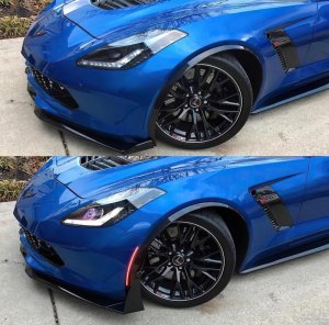Chevrolet Corvette C7 Sidemarker Kit - ORACLE Lighting - Concept - Tinted - `14-`19