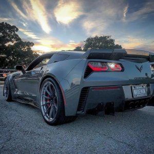 Chevrolet Corvette C7 Sidemarker Kit - ORACLE Lighting - Concept - Tinted - `14-`19
