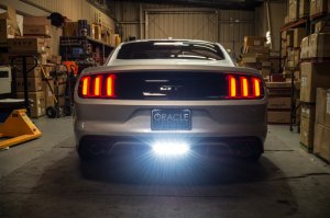 Ford Mustang Reverse Light Set - Rear - ORACLE Lighting - High Output LED - Clear - `15-`17