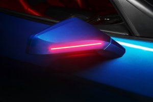 Chevrolet Corvette C6 Side Mirrors - ORACLE Lighting - Concept with integrated LED - Unpainted - `05-`13