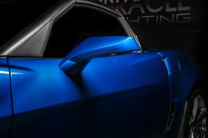Chevrolet Corvette C6 Side Mirrors - ORACLE Lighting - Concept with integrated LED - Unpainted - `05-`13