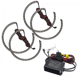 Dodge Challenger Headlight Halo Kit - ORACLE Lighting - Dynamic ColorSHIFT Surface Mount - `15-`21