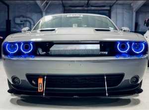 Dodge Challenger Headlight Halo Kit - ORACLE Lighting - Dynamic ColorSHIFT Surface Mount - `15-`21