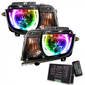 Chevrolet Camaro Headlight Assembly - ORACLE Lighting - SMD Pre-Assembled, ColorSHIFT 2.0 - ColorSHIFT - `10-`13