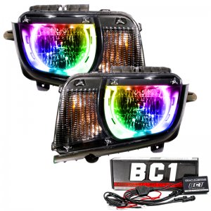 Chevrolet Camaro Headlight Assemblies - ORACLE Lighting - ColorSHIFT w/ BC1 Controller - `10-`13