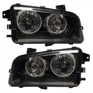 Dodge Charger Headlight Assembly - ORACLE Lighting - ColorSHIFT w/ 2.0 Controller - `05-`10