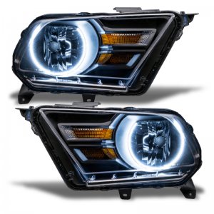 Ford Mustang Headlight Assemblies - ORACLE Lighting - SMD (Non-HID) - White - `10-`14