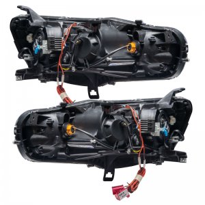 Mitsubishi Lancer Headlight Assemblies - ORACLE Lighting - SMD Pre-Assembled Headlights - White - `08-`17