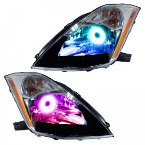 Nissan 350Z Headlight Assemblies - ORACLE Lighting - SMD HL (HID Style) - w/o Controller - ColorSHIFT - `03-`05