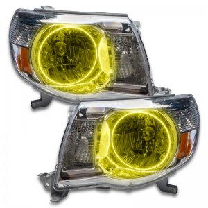 Toyota Tacoma Headlight Assemblies - ORACLE Lighting - ColorSHIFT w/ BC1 Controller - `05-`11