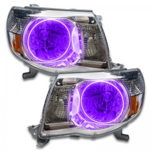 Toyota Tacoma Headlight Assemblies - ORACLE Lighting - ColorSHIFT w/ BC1 Controller - `05-`11