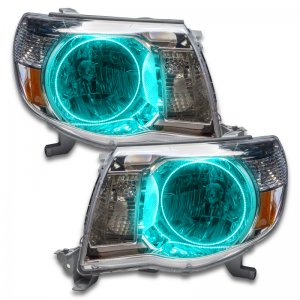 Toyota Tacoma Headlight Assemblies - ORACLE Lighting - ColorSHIFT w/ BC1 Controller - `05-`11
