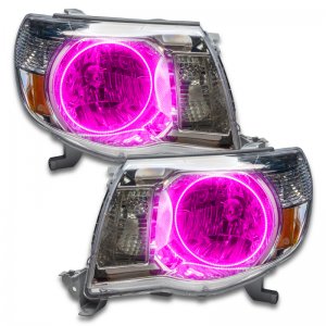 Toyota Tacoma Headlight Assemblies - ORACLE Lighting - ColorSHIFT w/ BC1 Controller - `05-`11