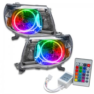 Toyota Tacoma Headlight Assemblies - ORACLE Lighting - ColorSHIFT w/ Simple Controller - `05-`11