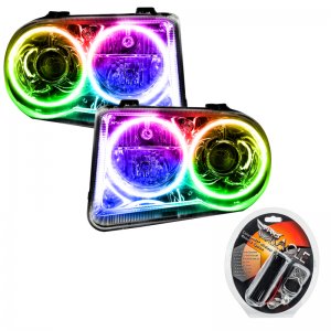 Chrysler 300C Headlight Assemblies - ORACLE Lighting - ColorSHIFT w/ RF Controller - `05-`10