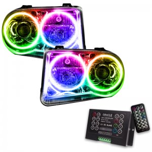 Chrysler 300C Headlight Assembly - ORACLE Lighting - ColorSHIFT w/ 2.0 Controller - `05-`10