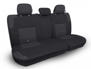 Toyota Tacoma Rear Bench Cover - PRP Seats - Double Cab - Black/Grey - `12-`15