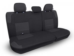 Toyota Tacoma Rear Bench Cover - PRP Seats - Double Cab - Black/Grey - `12-`15